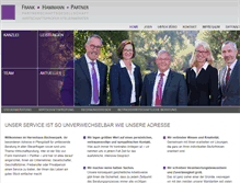 Tablet Screenshot of fh-partner.de